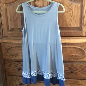 LOGO by Lori Goldstein Sleeveless Top💙NWOT